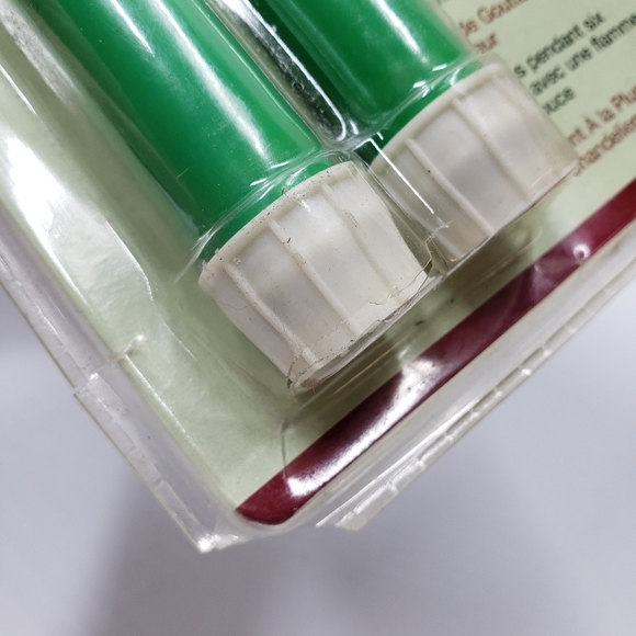 Ronson Stardust Butane Candles Refillable Green Holiday Christmas - Picture 13 of 14